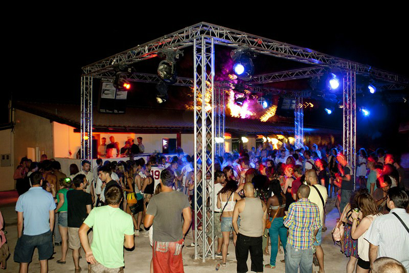 barbarella's afterhour club in Pirovac, Tisno, Croatia