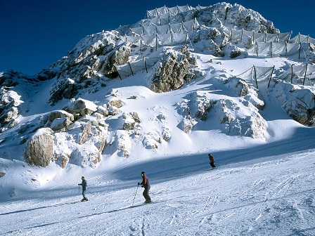 Skiarena Nassfeld Austrija skijanje