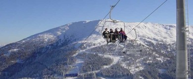 panorama žičara skijališta Ankogel
