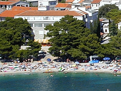 Chorvatsko Baška Voda Makarska hotely apartmány rekr.střediska kempy ubytování CK Lotos