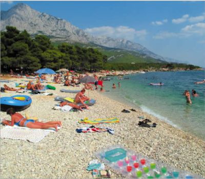 Chorvatsko Baška Voda Makarska hotely apartmány rekr.střediska kempy ubytování CK Lotos