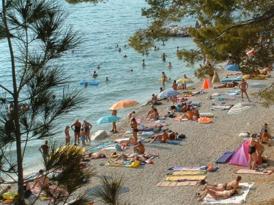 Chorvatsko Baška Voda Makarska hotely apartmány rekr.střediska kempy ubytování CK Lotos