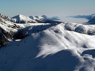 panorama planine skijališta Golzentipp