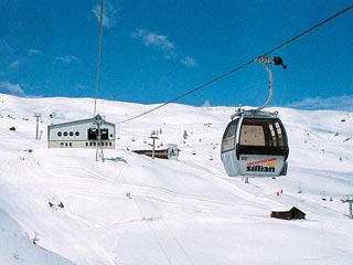panorama gondole skijalište Golzentipp