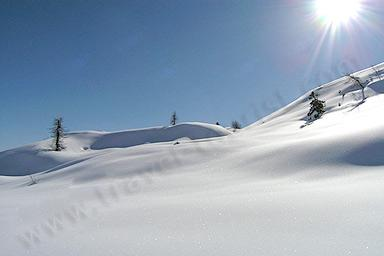 Skijanje Slovenija Kobla nepreparirane staze