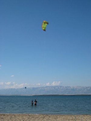 Nin Chorvatsko kurzy kitesurfing windsurfing kajak apartmány